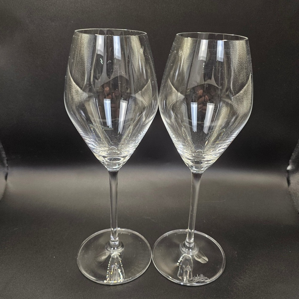 Set of 2 Crystal Rose Wine Glasses‎ by RIEDEL Inniskillin Elegant Stemware